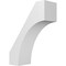 Ekena Millwork 5-in. W x 12-in. D x 16-in. H Westlake Architectural Grade PVC Knee Brace BRCP05X12X16WTL - alternate 1